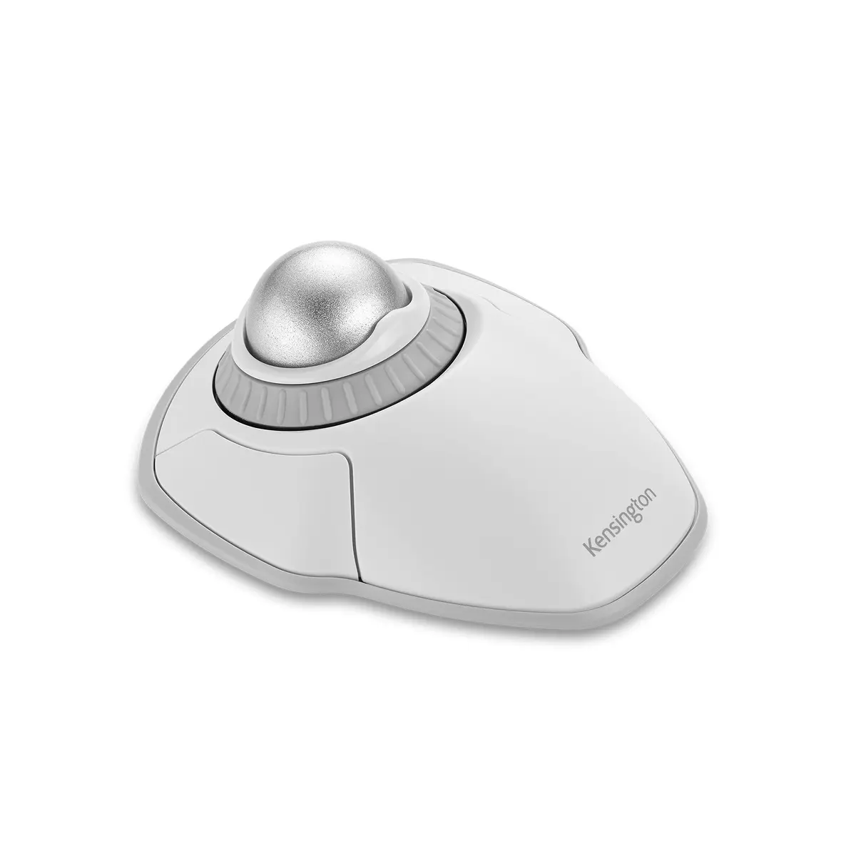 Kensington Orbit Wireless Trackball with Scroll Ring - White (K70991WW) | Ambidextrous, 4 DPI, Bluetooth & 2.4 GHz - main product image