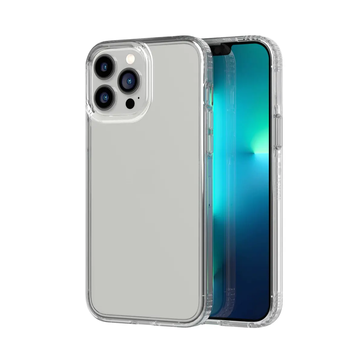 tech21 Evo Clear for iPhone 13 Pro Max | 12ft Drop & Self-Cleaning Protection - main product image
