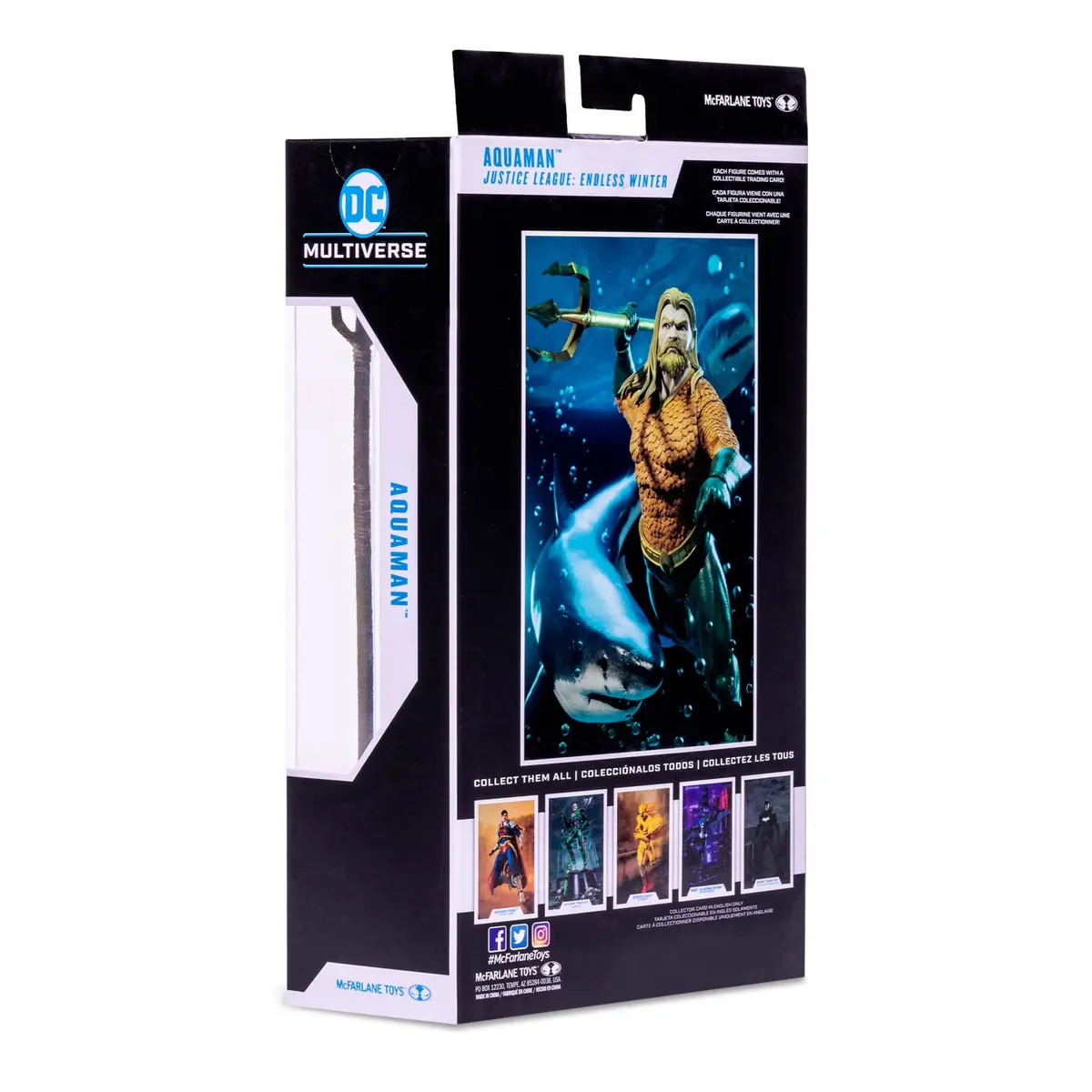 McFarlane Toys DC Multiverse Aquaman (Endless Winter) 7" Action Figure with Accessories | Detailed Poseable Collectible for DC Fans - view 9