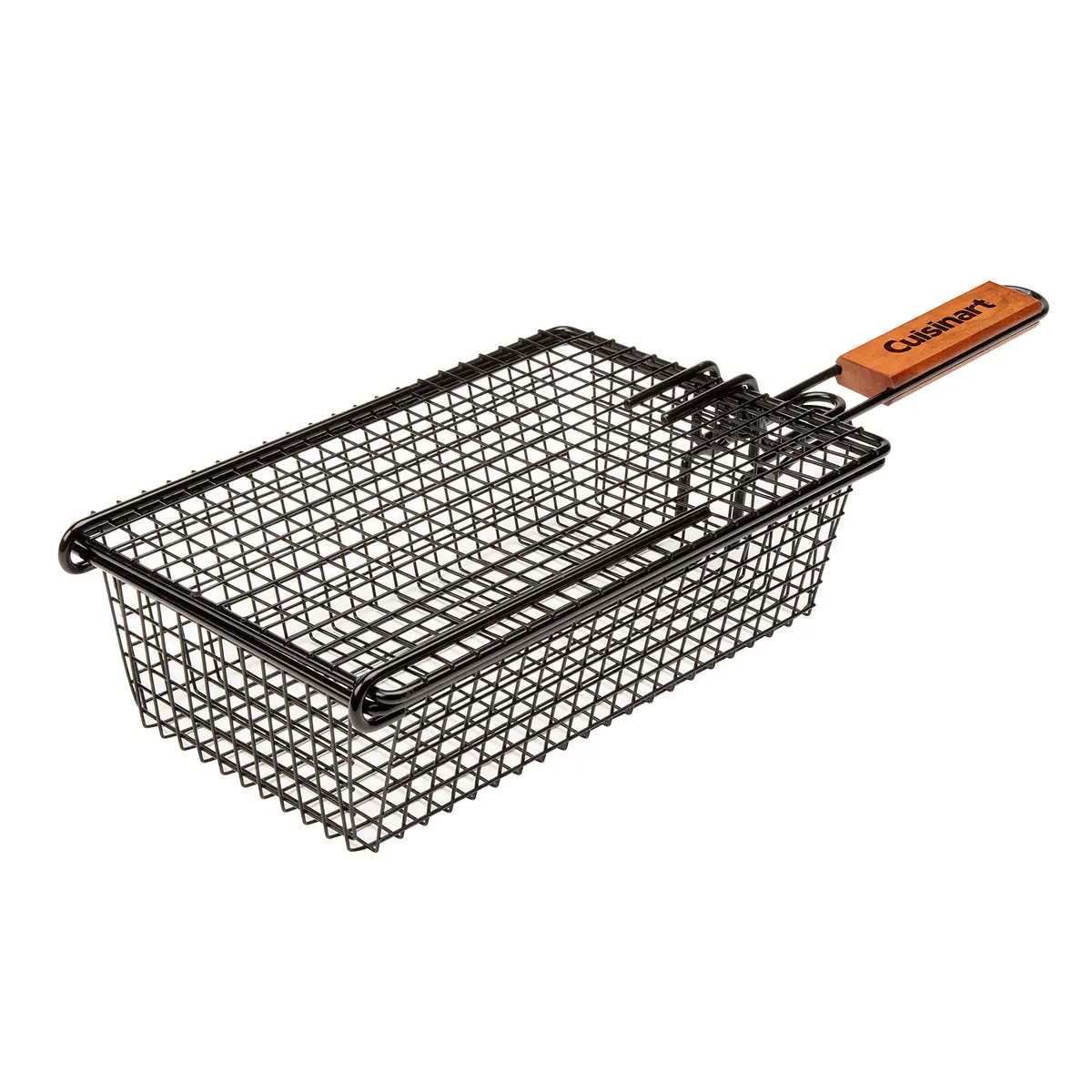 Cuisinart CNTB-555 Non-Stick Grilling Basket with Foldable Handle | Grills Small Foods Without Skewers - main product image