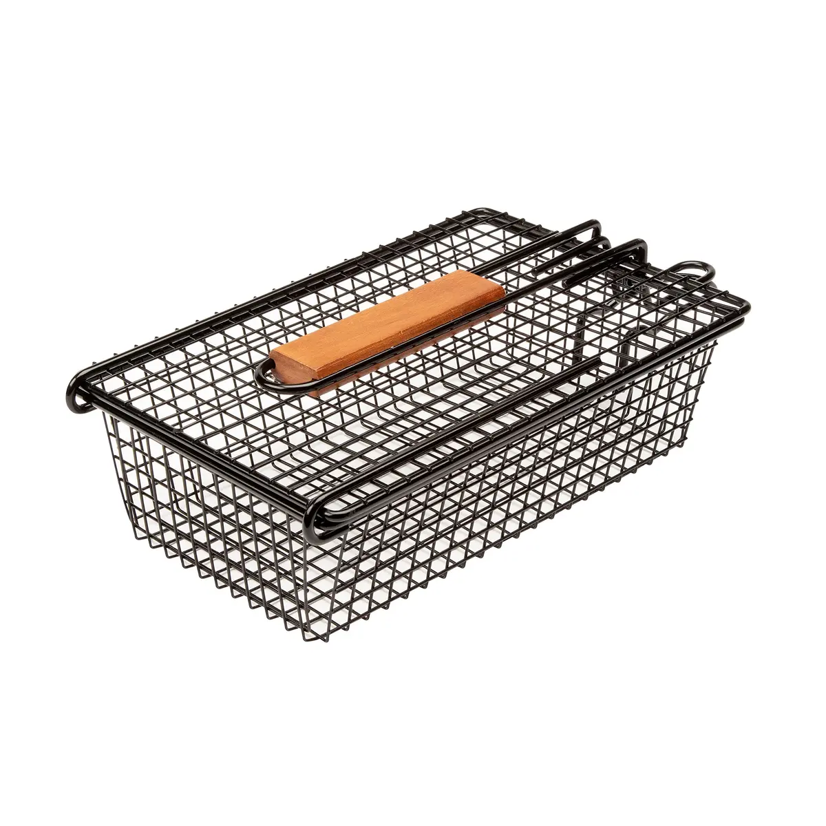 Cuisinart CNTB-555 Non-Stick Grilling Basket with Foldable Handle | Grills Small Foods Without Skewers - view 2