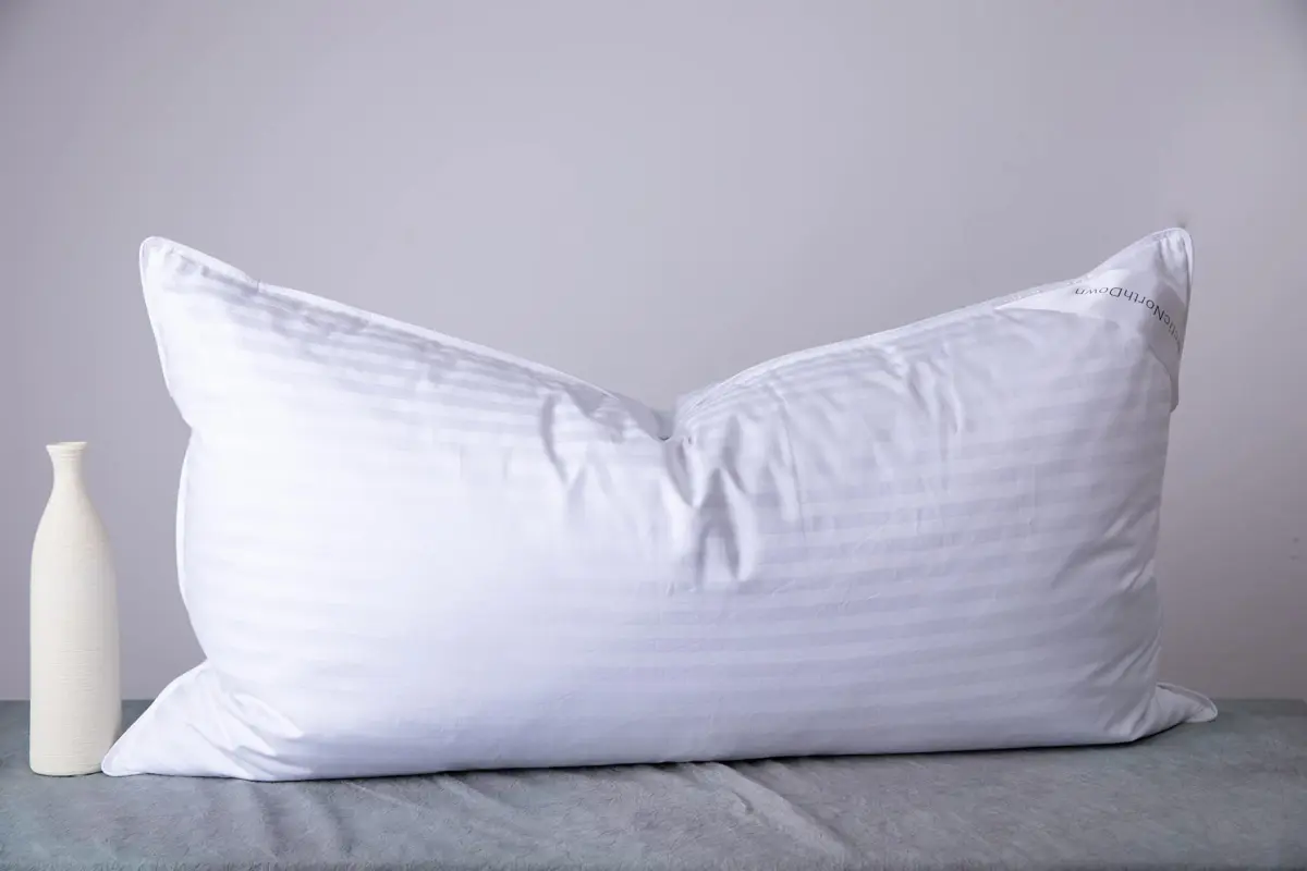 ArcticNorthDown King Size Goose Down Feather Pillow 51cm x 91cm (20in x 36in) | Hotel Collection for All Sleepers - main product image