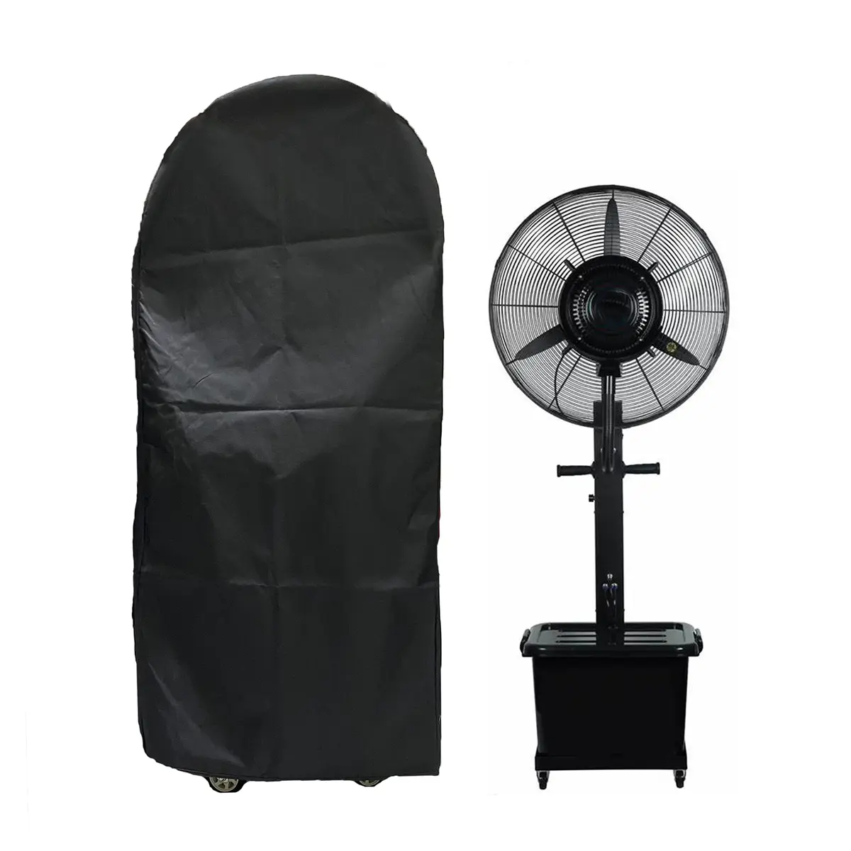 J&C Waterproof Fan Cover Heavy Duty 23.6x11x61in | Industrial Dustproof & Easy to Clean - main product image