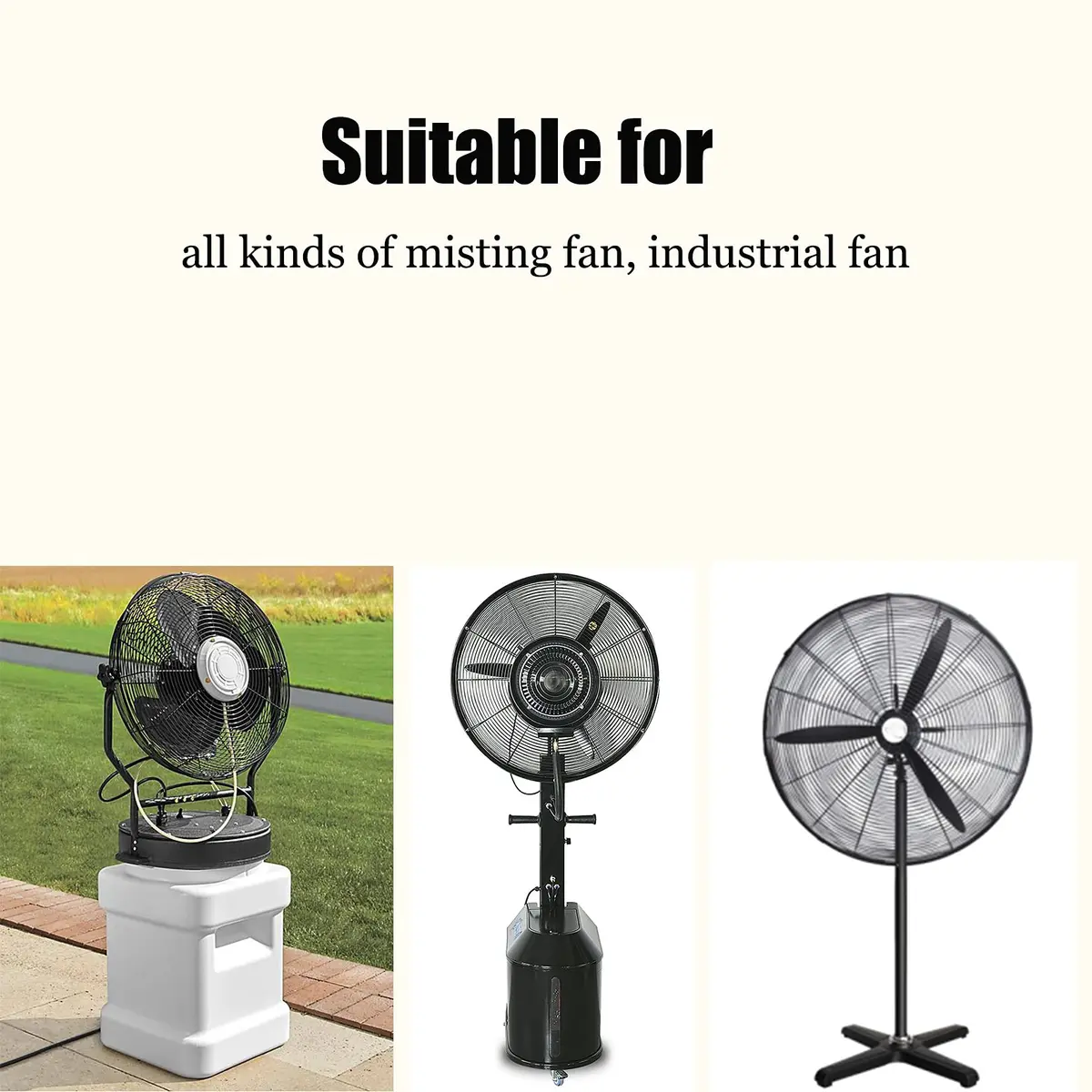 J&C Storage Cover Waterproof Heavy Duty Polyester Large | Dustproof Fan Cover for Outdoor Fans - view 7