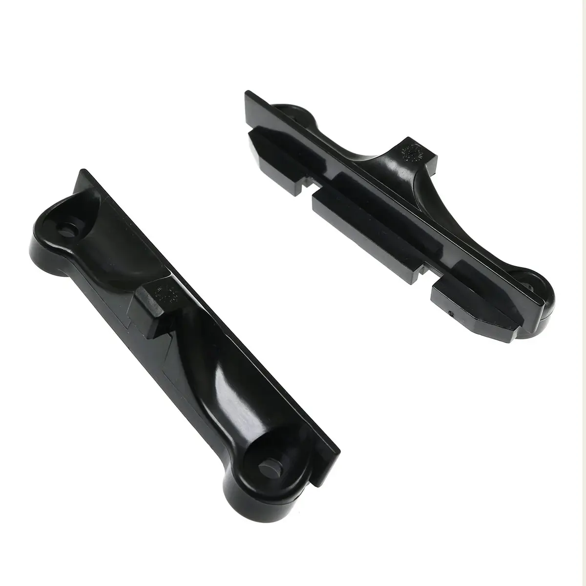 RLECS Black CPU Fan Support Bracket Clips for AM4 | Durable Plastic Mounting Support - view 3
