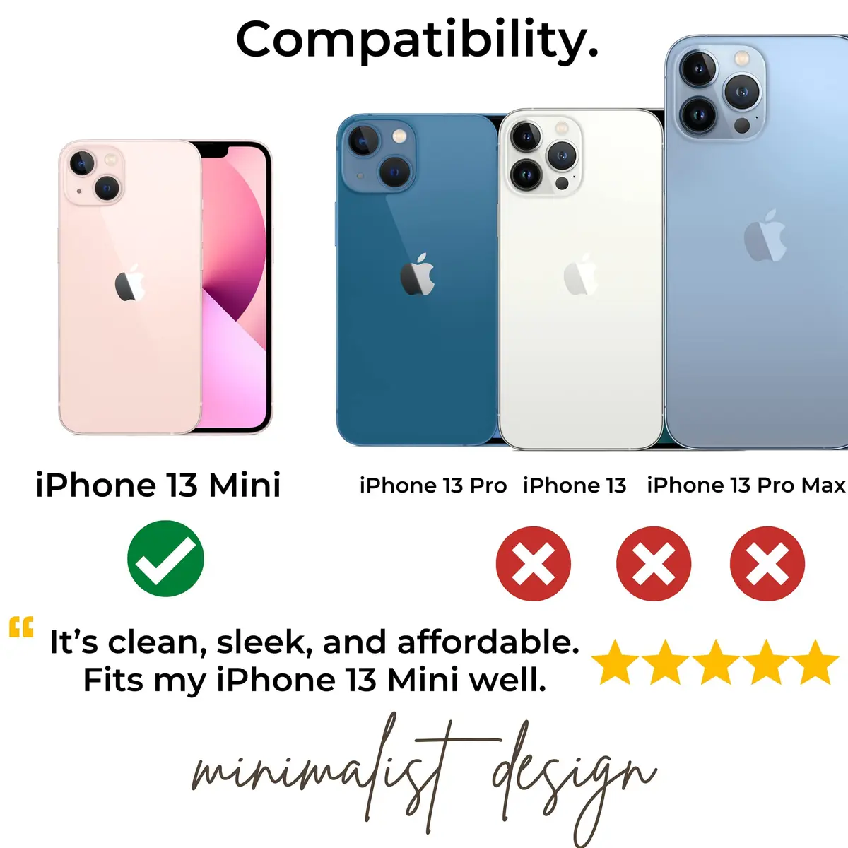 IceSword Compatible with iPhone 13 Mini Case Dark Green | Slim Shockproof Silicone Cover 5.4 inch - view 7