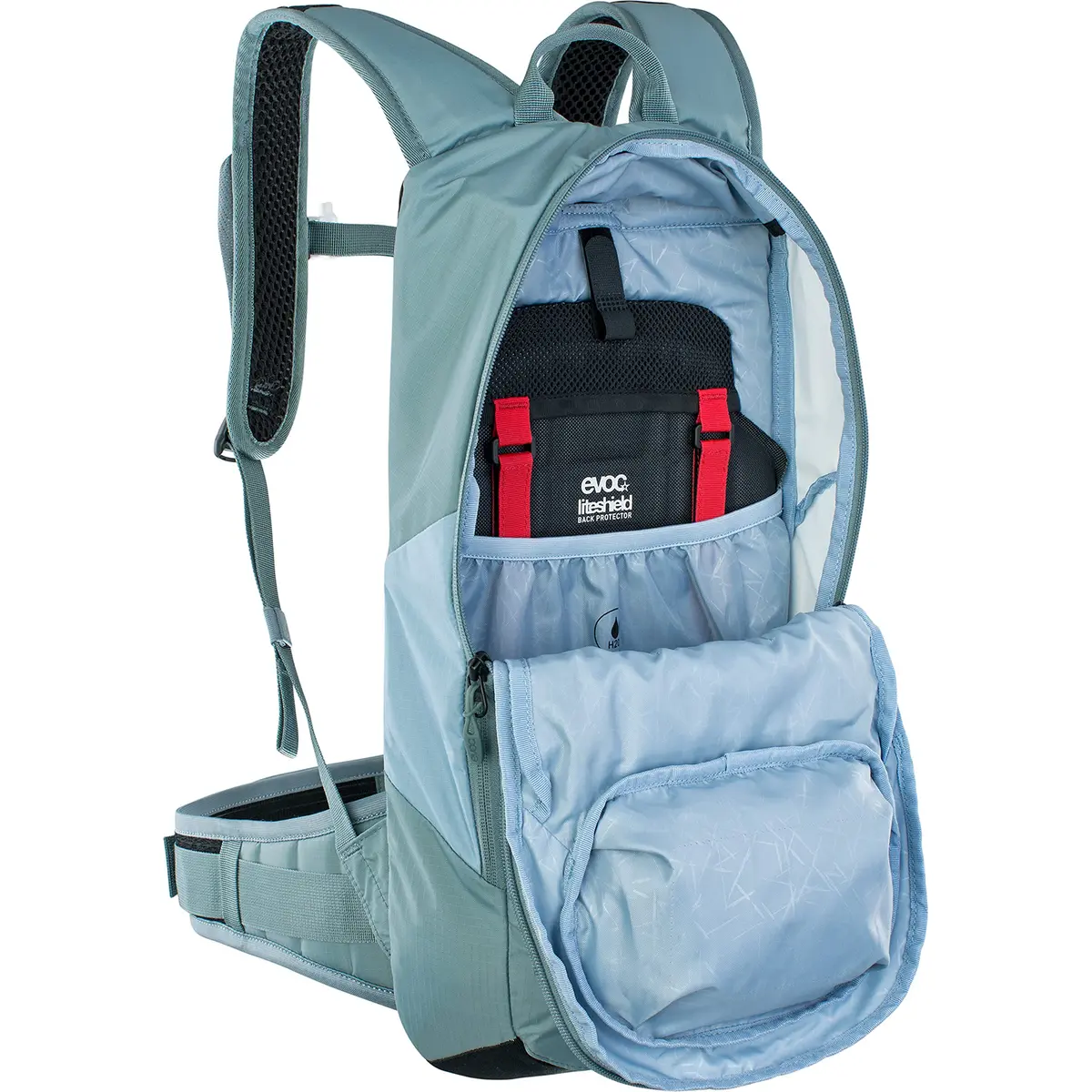 EVOC FR Lite Race Protector Backpack 10L | Lightweight Enduro Gear with LITESHIELD Back Protector - view 5