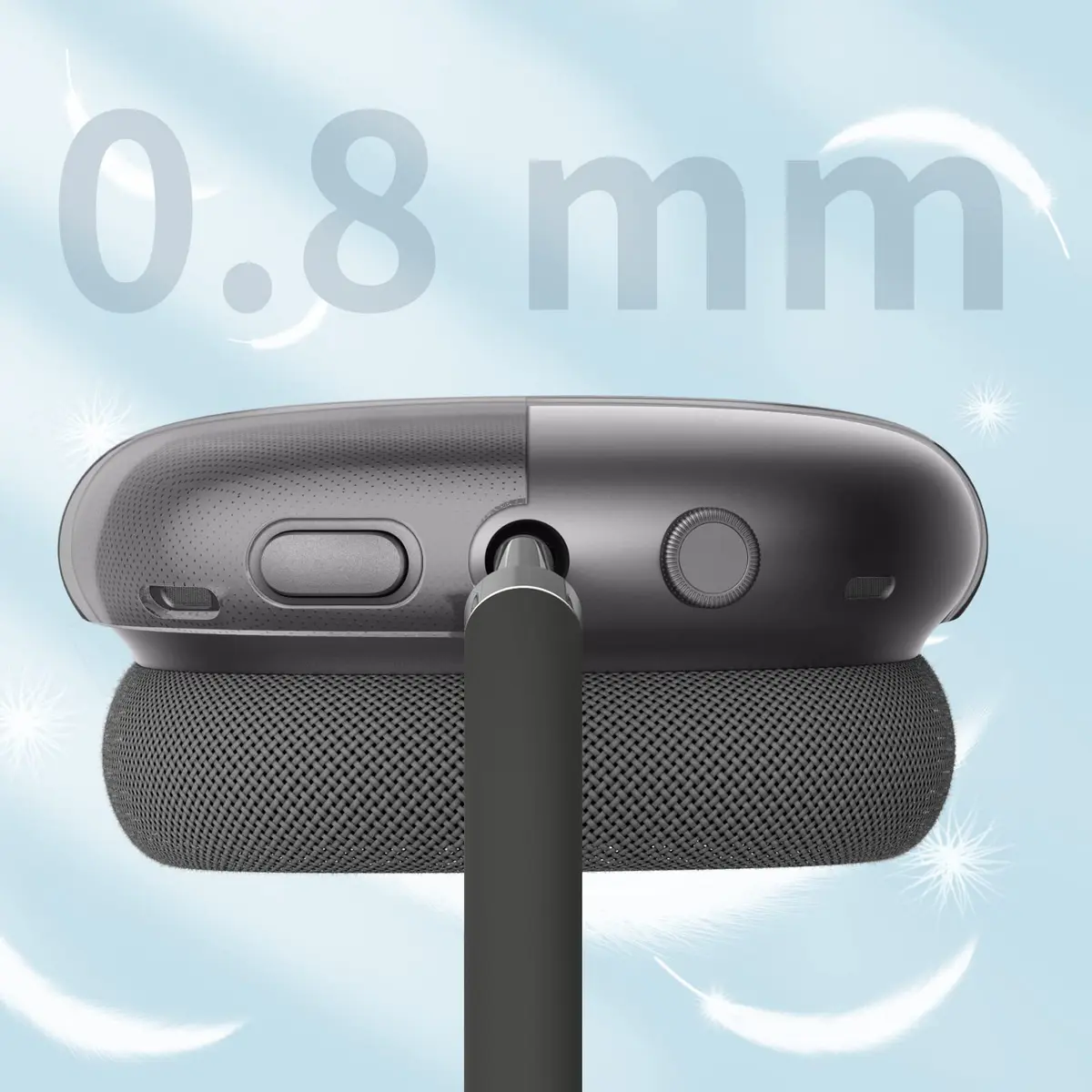 FINTIE Clear Case for AirPods Max 2 (2026) & AirPods Max 1 (2024/2020) | Transparent Protective Cover - view 4
