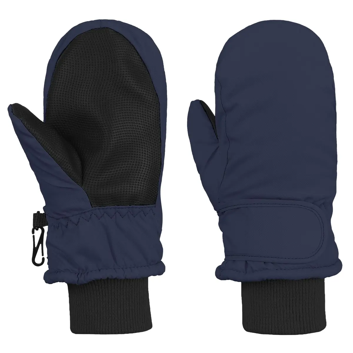 American Trends Toddler Snow Mittens for Boys & Girls, Waterproof Ski Mittens with 3M Thinsulate & Fleece Lining, Navy S (2-4 Years) - main product image