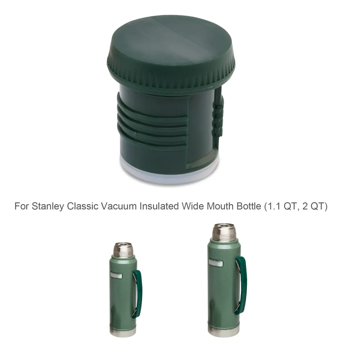 ChangTa Thermo Stopper for Stanley Wide Mouth Bottles | Leak-Proof Silicone Seal, BPA-Free, Easy Screw-On Fit (2.24 x 2.5 in) - view 6