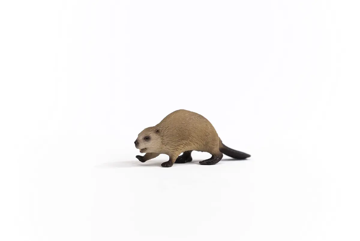 Schleich Beaver Toy Figurine 9.8 cm (3.86 inches) | Authentic Detail & Durable Quality - view 2