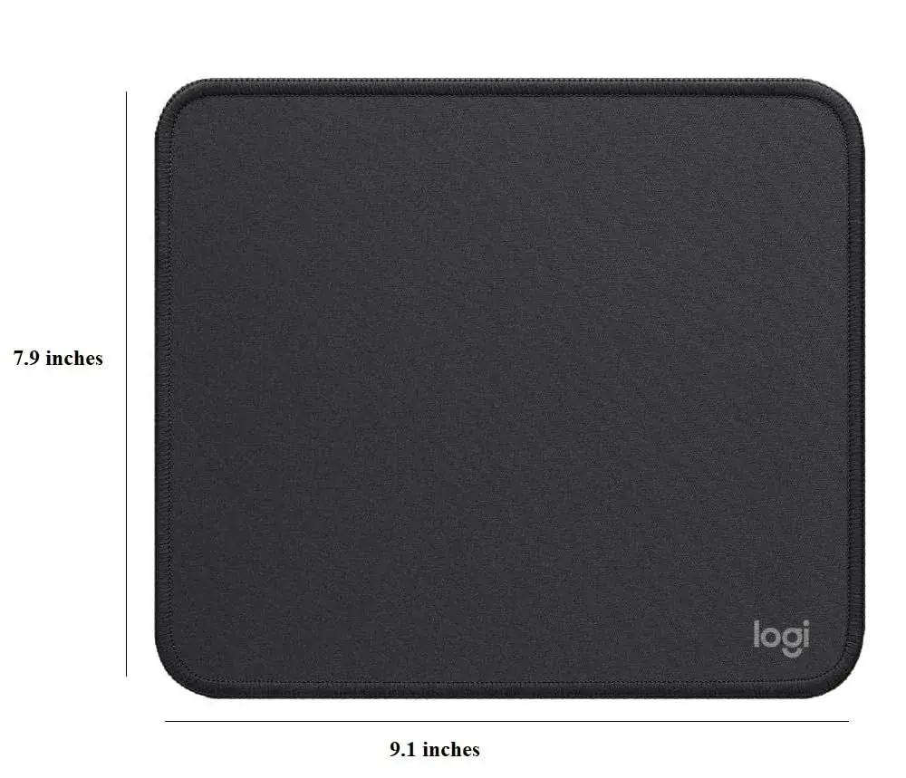 Logitech Studio Series Computer Mouse Pad - Graphite 20 x 23 cm (7.9 x 9.1 in) | Smooth Glide & Spill-Resistant - view 9