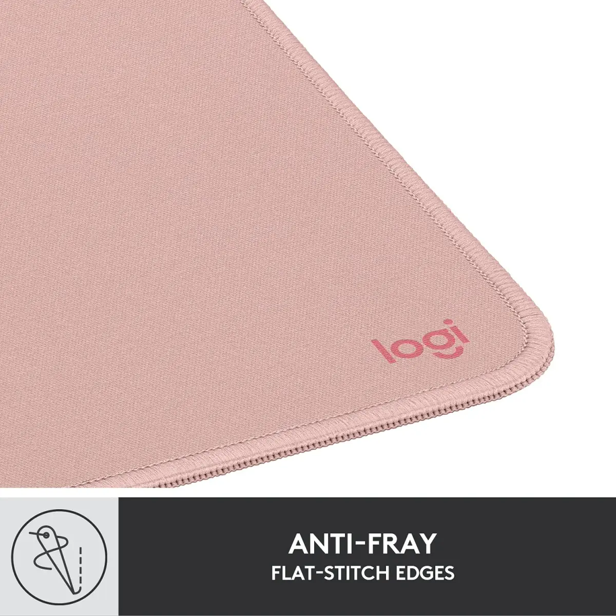 Logitech Studio Series Mouse Pad - Darker Rose, 20cm x 23cm (7.9 x 9.1 in) - view 6