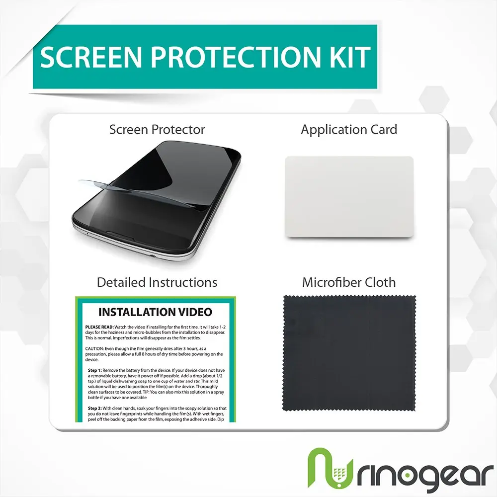 RinoGear Screen Protector for Fitbit Charge 6 & 5 | Flexible Clear Film, Case Friendly, 8 Pack - view 5