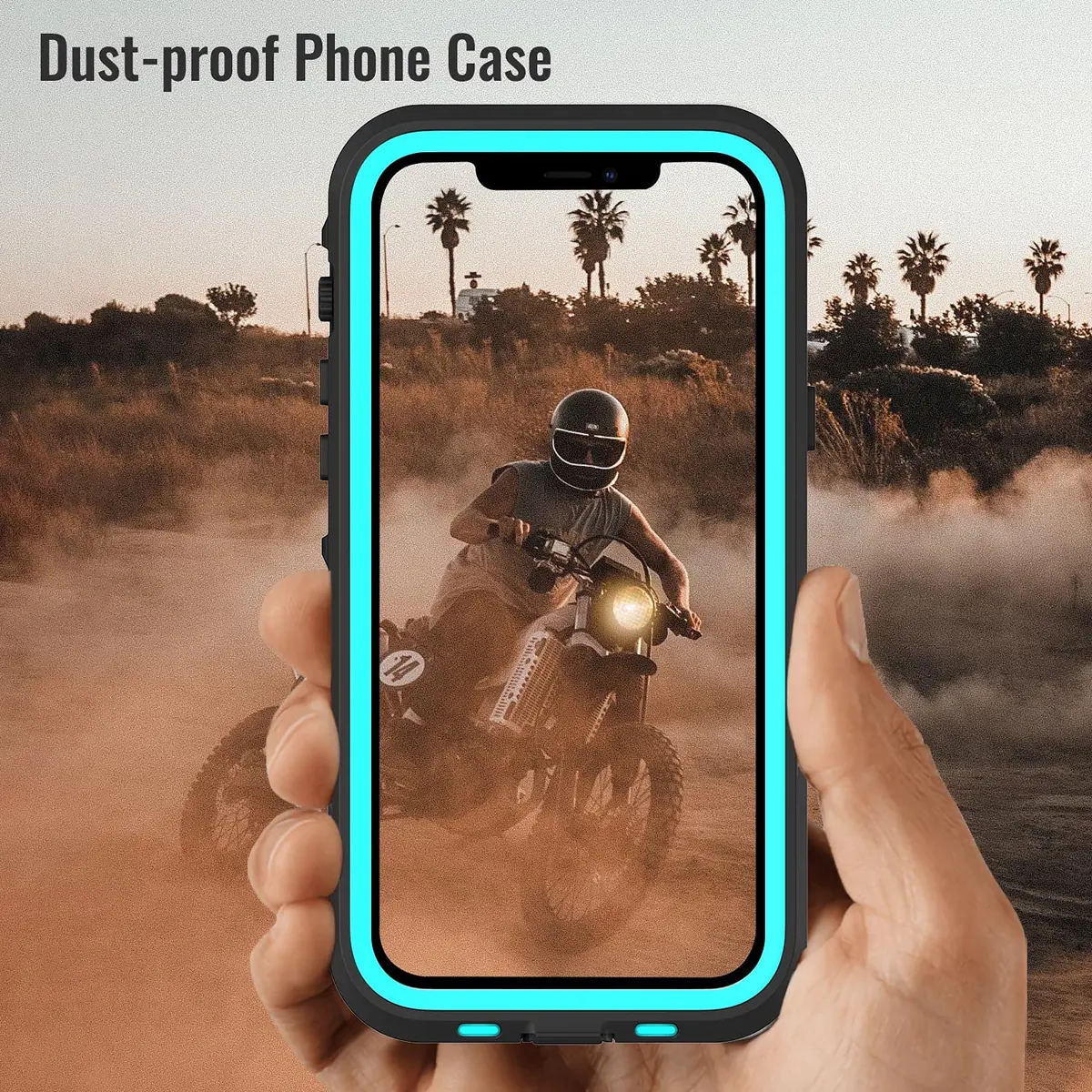 Transy Waterproof Phone Case for iPhone 13 | IP68 Shockproof Dust-Proof Full Body Cover - view 4