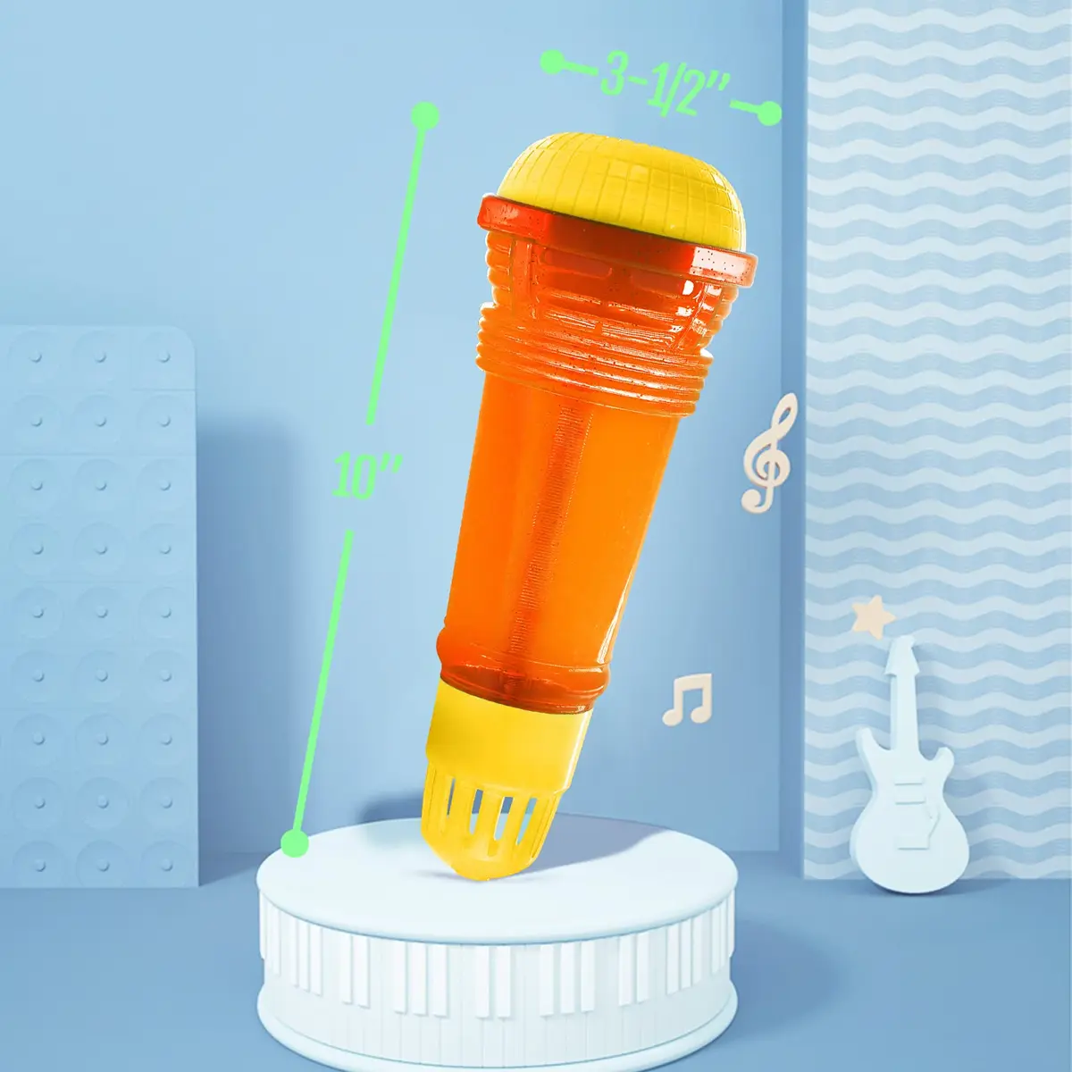 Novelty Place Echo Mic for Kids and Toddlers | Battery-Free Retro Toy for Singing & Speech - view 5
