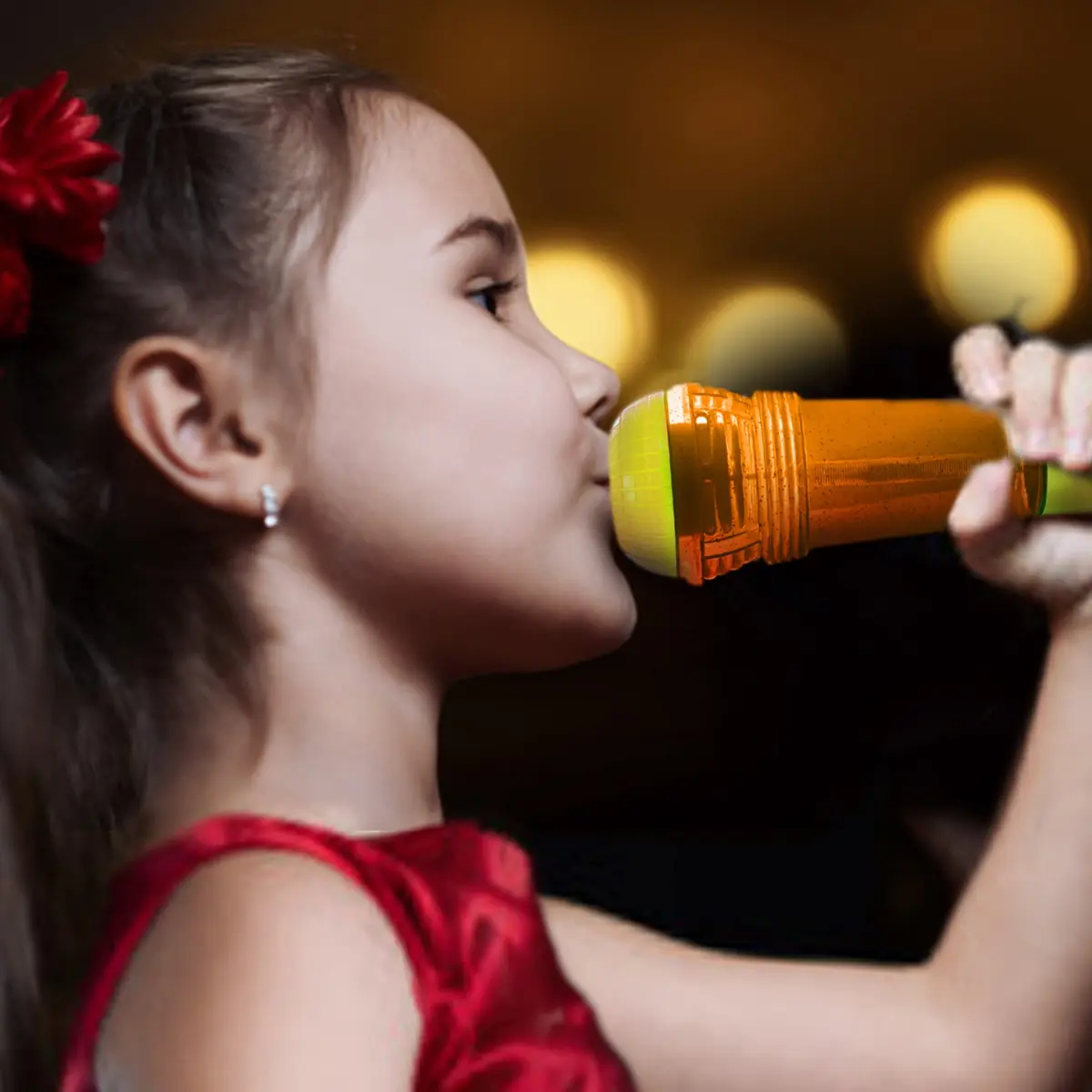 Novelty Place Echo Mic for Kids and Toddlers | Battery-Free Retro Toy for Singing & Speech - view 6