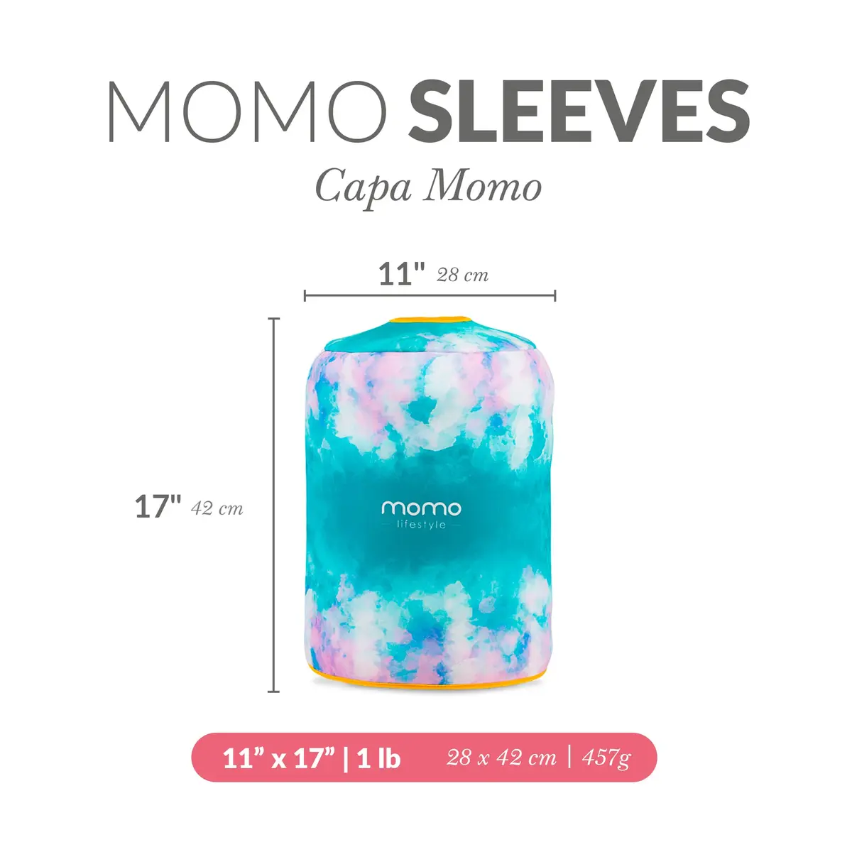 Momo Lifestyle 5 Gallon Water Jug Cover - Insulated Neoprene - Blocks UV Rays - Reversible Double Sided | Stylish & Durable - view 3