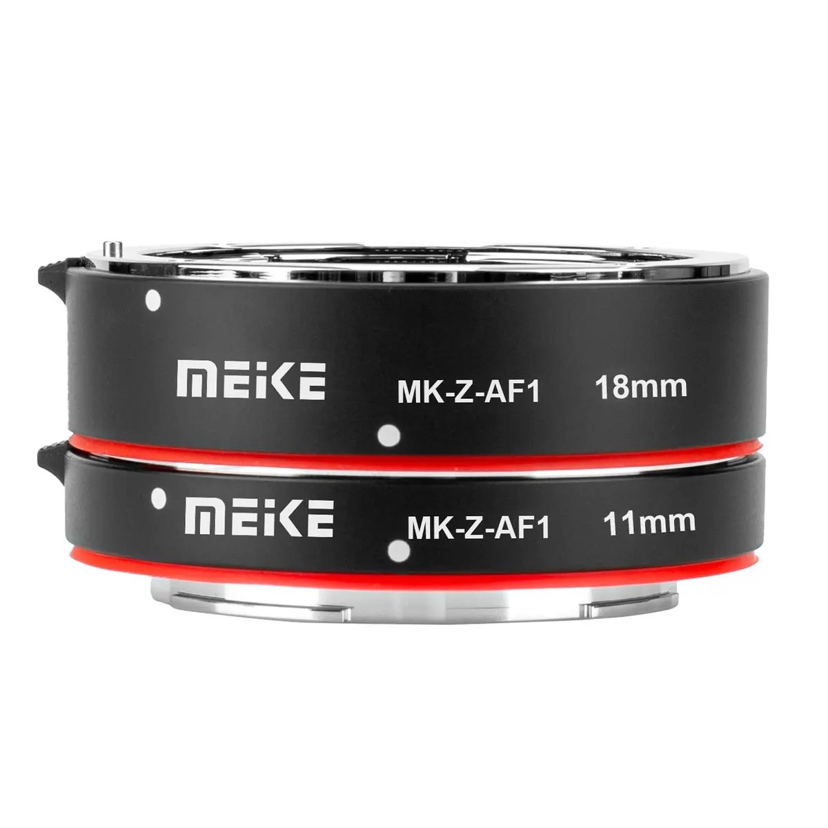 Meike MK-Z-AF1 11mm 18mm Full Frame Macro Metal AF Extension Tube Kit for Nikon Z Series Cameras - main product image