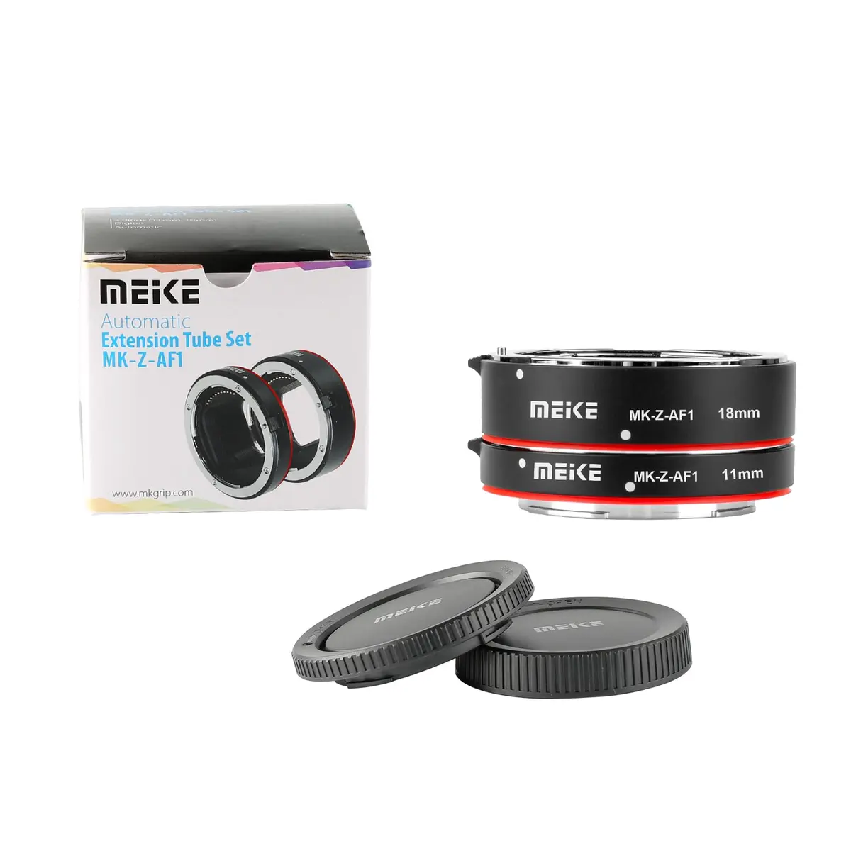 Meike MK-Z-AF1 11mm 18mm Full Frame Macro Metal AF Extension Tube Kit for Nikon Z Series Cameras - view 7