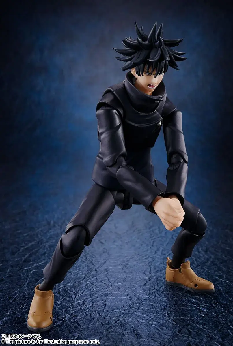 TAMASHII NATIONS Megumi Fushiguro S.H.Figuarts Action Figure | Anime Figure with Interchangeable Parts - view 5