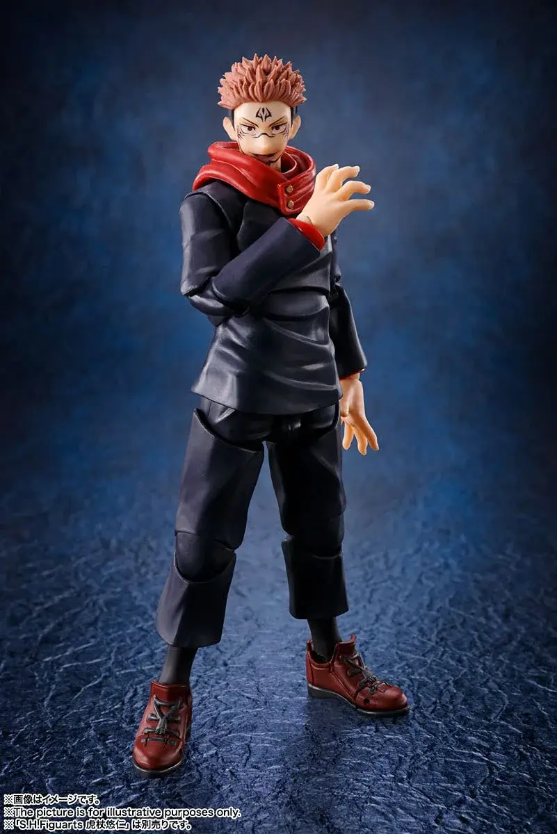 TAMASHII NATIONS Megumi Fushiguro S.H.Figuarts Action Figure | Anime Figure with Interchangeable Parts - view 7