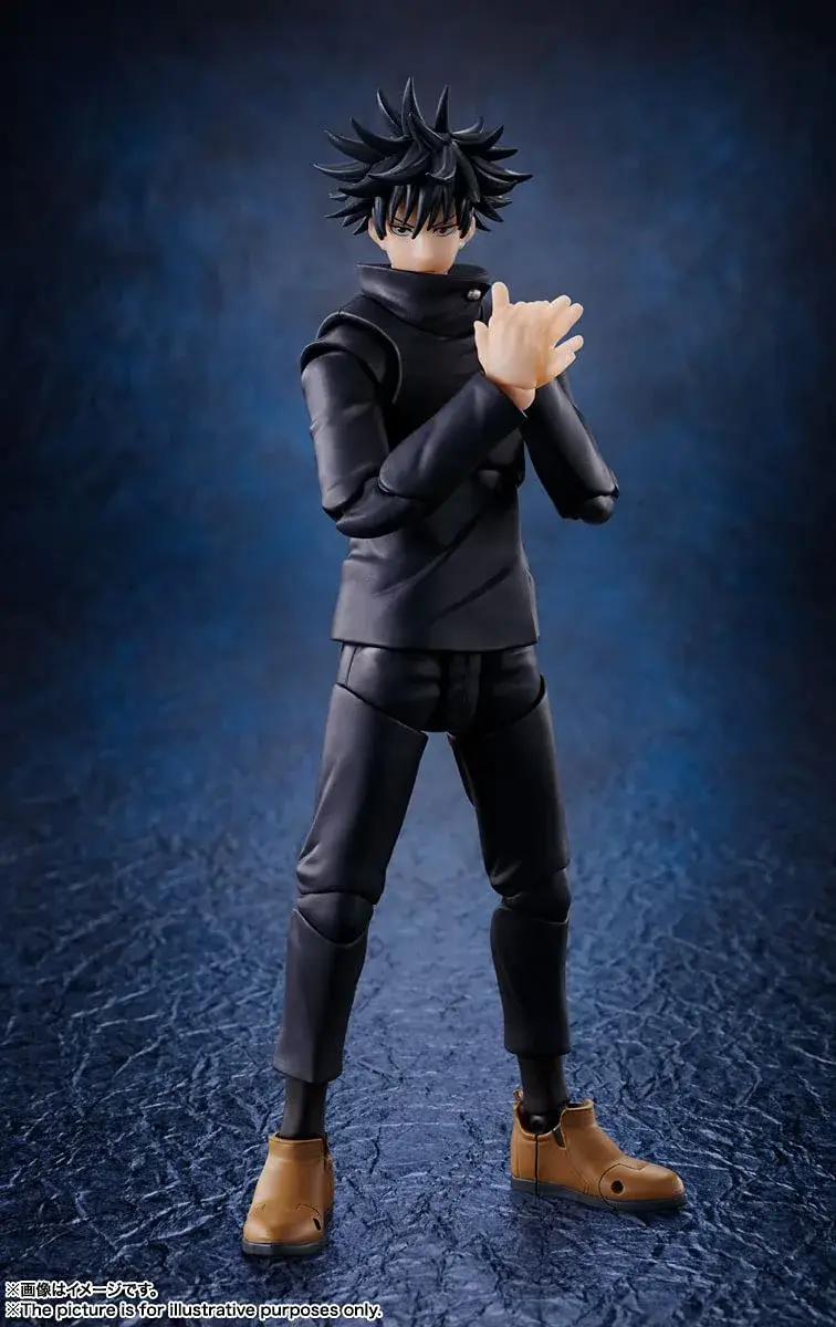TAMASHII NATIONS Megumi Fushiguro S.H.Figuarts Action Figure | Anime Figure with Interchangeable Parts - view 2
