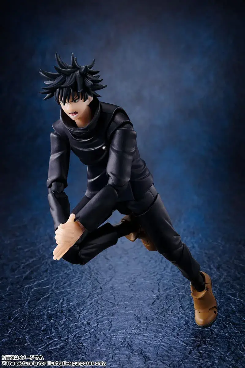 TAMASHII NATIONS Megumi Fushiguro S.H.Figuarts Action Figure | Anime Figure with Interchangeable Parts - view 4