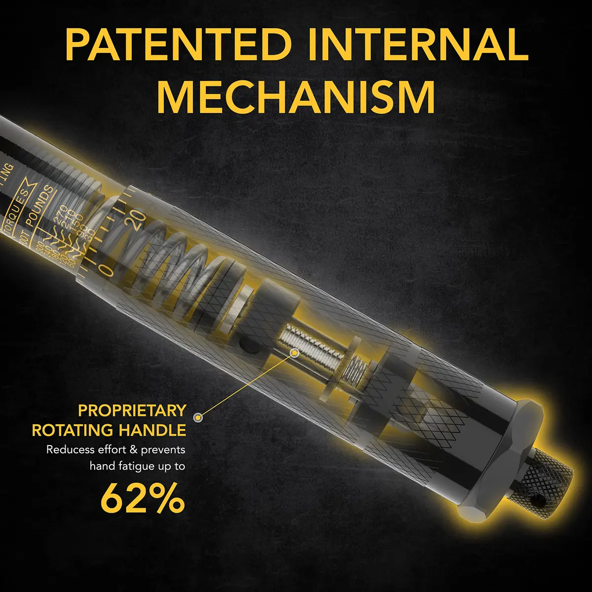 LEXIVON 3/4-Inch Drive Click Torque Wrench 40.7~406.8 Nm | Pre-Calibrated, Durable, Precision Tool - view 4