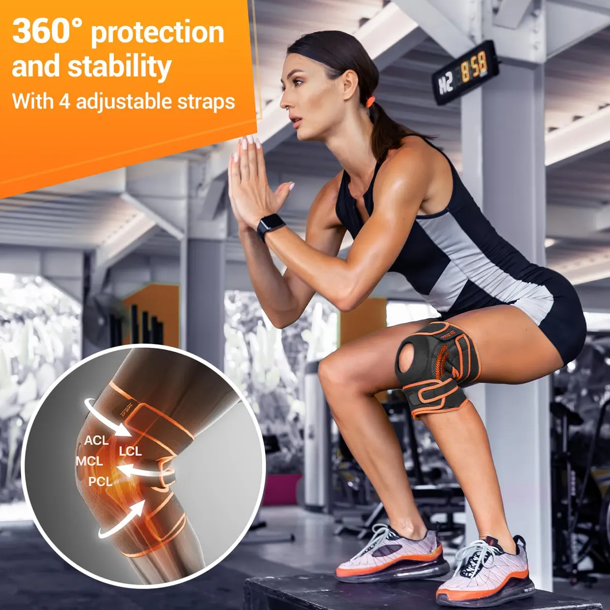 DR. BRACE ELITE Knee Brace with Side Stabilizers & Patella Gel Pads | Maximum Support & Relief for Men & Women - view 5