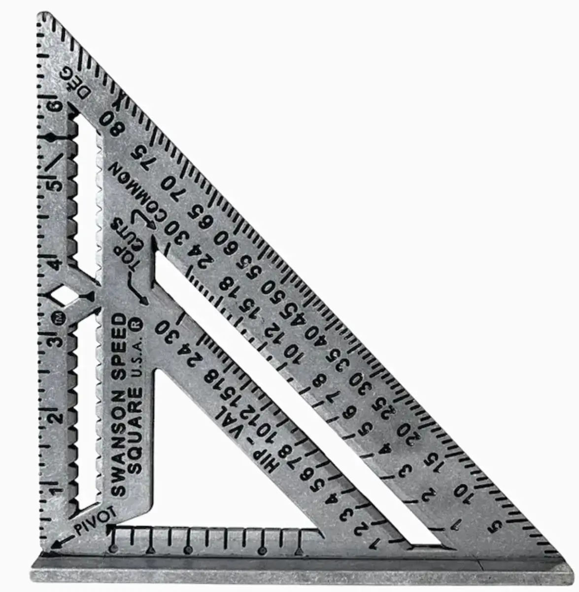 Swanson Speed Square Pro 7" | Accurate 90° & 45° Layout for Framing - main product image