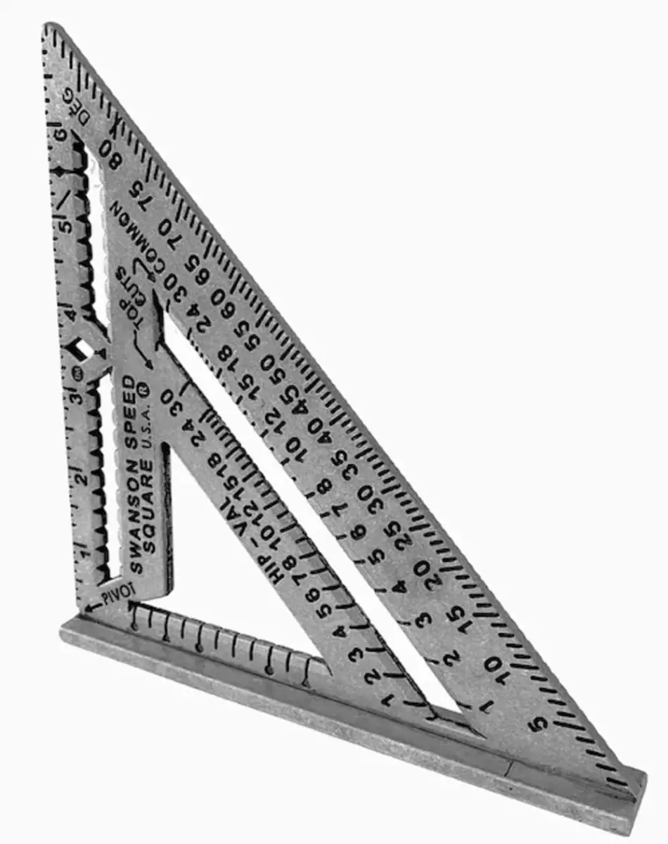 Swanson Speed Square Pro 7" | Accurate 90° & 45° Layout for Framing - view 3