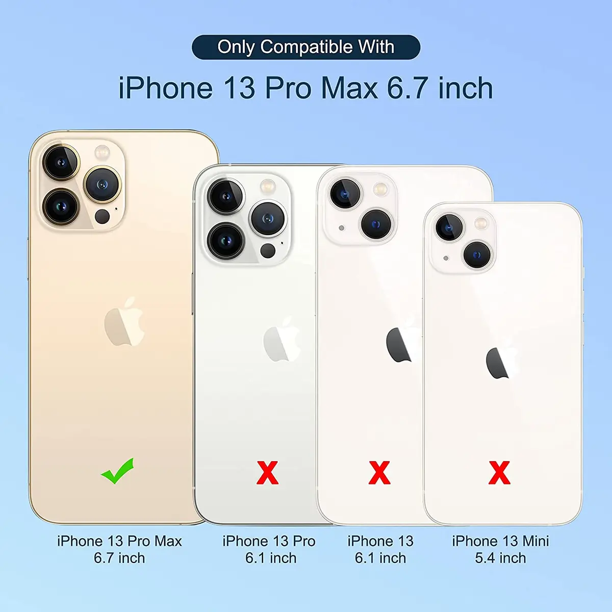 ULAK Wallet Case for iPhone 13 Pro Max 6.7 inch | Card Holder, Shockproof, Flip Leather - view 5