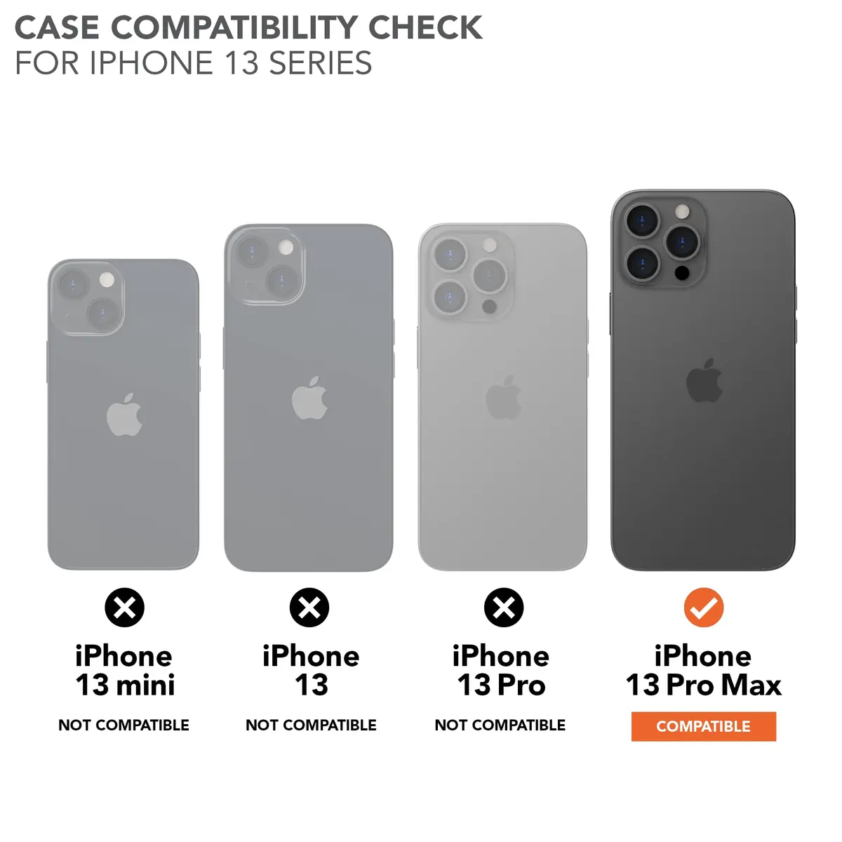 Rokform Rugged Case for iPhone 13 Pro Max, Magentic + RokLock (Black) | Military-Grade Shock & Drop Protection - view 2