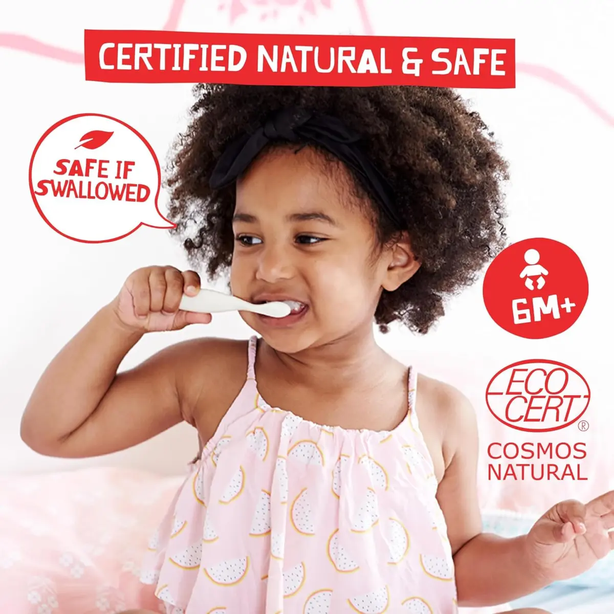 JACK N' JILL Kids Toothpaste, Fluoride Free, Flavor Free | Gentle, Natural Oral Care for Babies & Toddlers - view 2