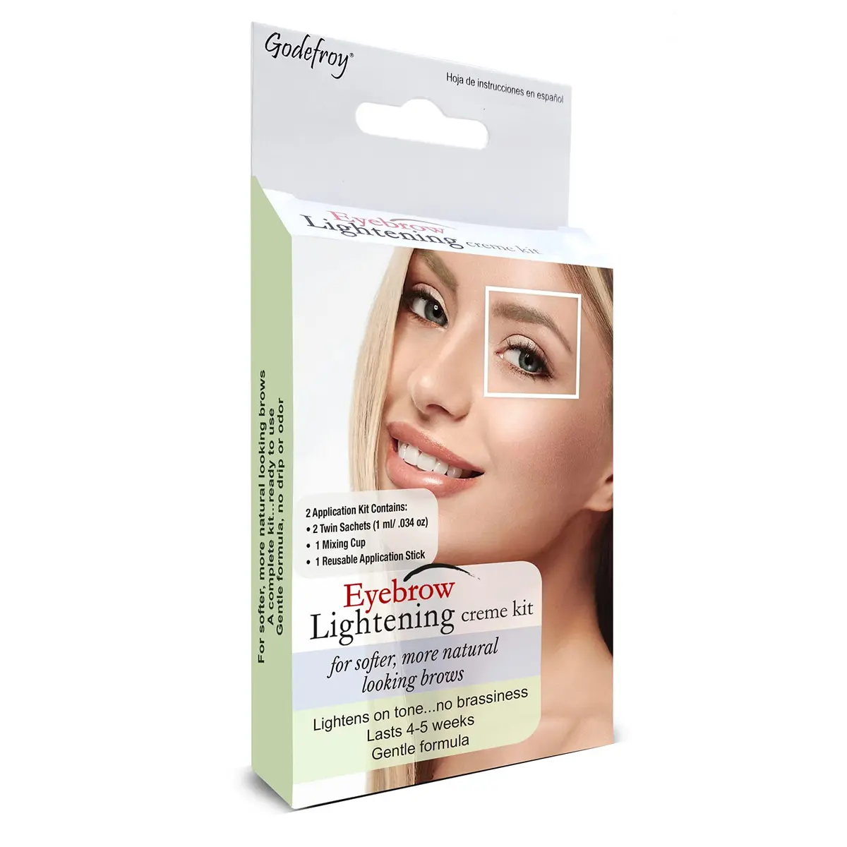 Godefroy Eyebrow Color Lightening Crème 0.34 Oz | Natural, Long-Lasting Results - main product image
