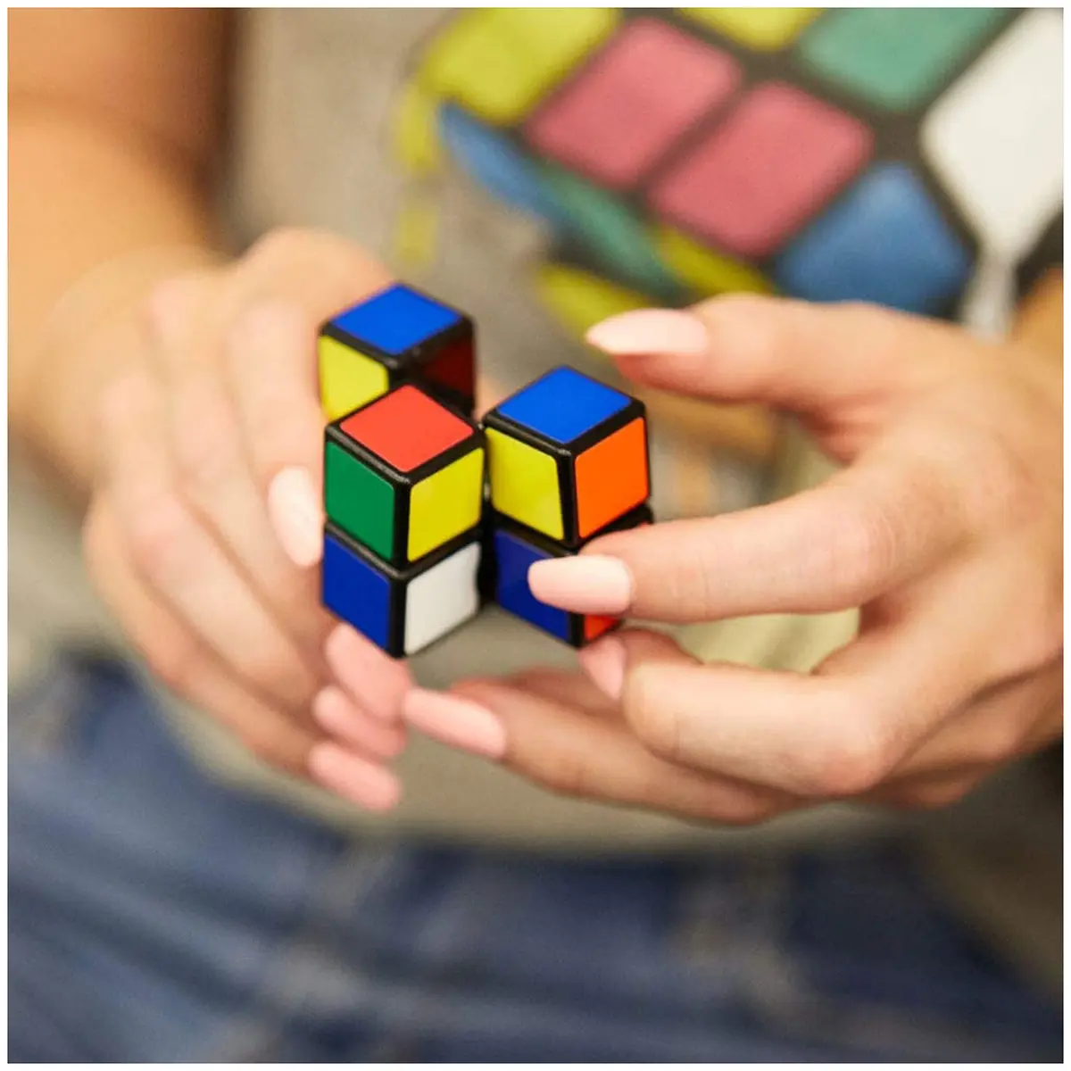 Rubik's 3x1 Edge Cube | Beginner Puzzle for Kids 8+ | Portable Plastic Brain Teaser - view 5