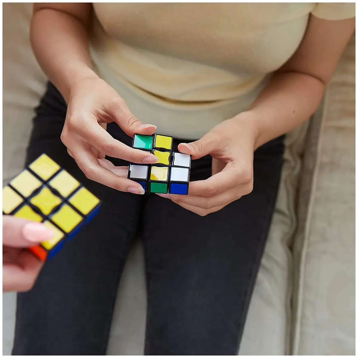Rubik's 3x1 Edge Cube | Beginner Puzzle for Kids 8+ | Portable Plastic Brain Teaser - view 7
