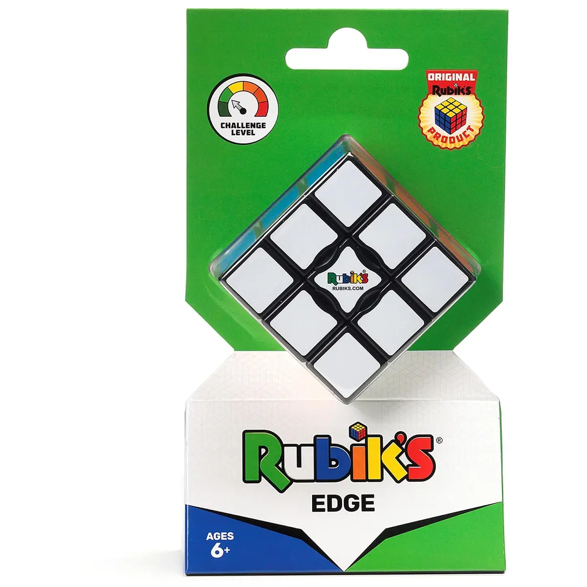 Rubik's 3x1 Edge Cube | Beginner Puzzle for Kids 8+ | Portable Plastic Brain Teaser - view 2