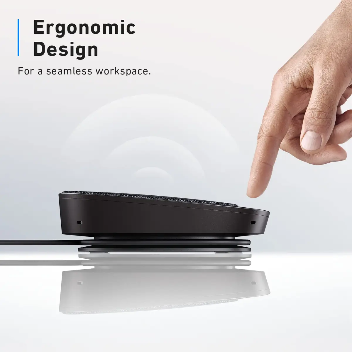 Anker PowerConf S330 USB Speakerphone for Home Office | Full Duplex, 360° Voice, Plug & Play - view 7