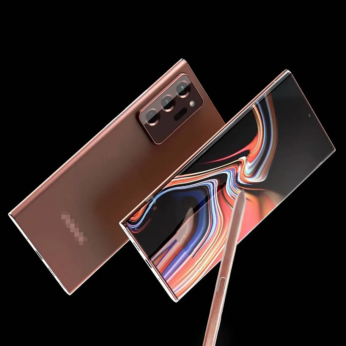 Peixiong Mystic Bronze S Pen for Samsung Galaxy Note 20 & Note 20 Ultra Stylus (Without Bluetooth) - 4096 Pressure Levels - view 2