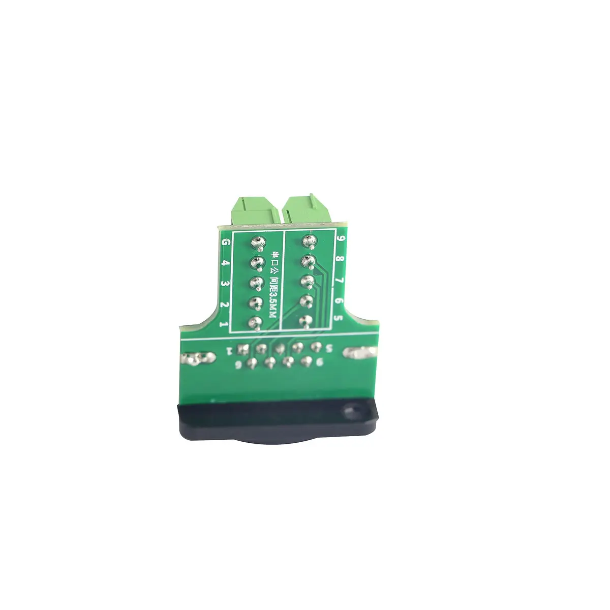 QIANRENON DB9 Panel Mount Terminal RS232 Serial to Female Adapter Connector Breakout Board, Black | Easy Install, No Soldering - view 5