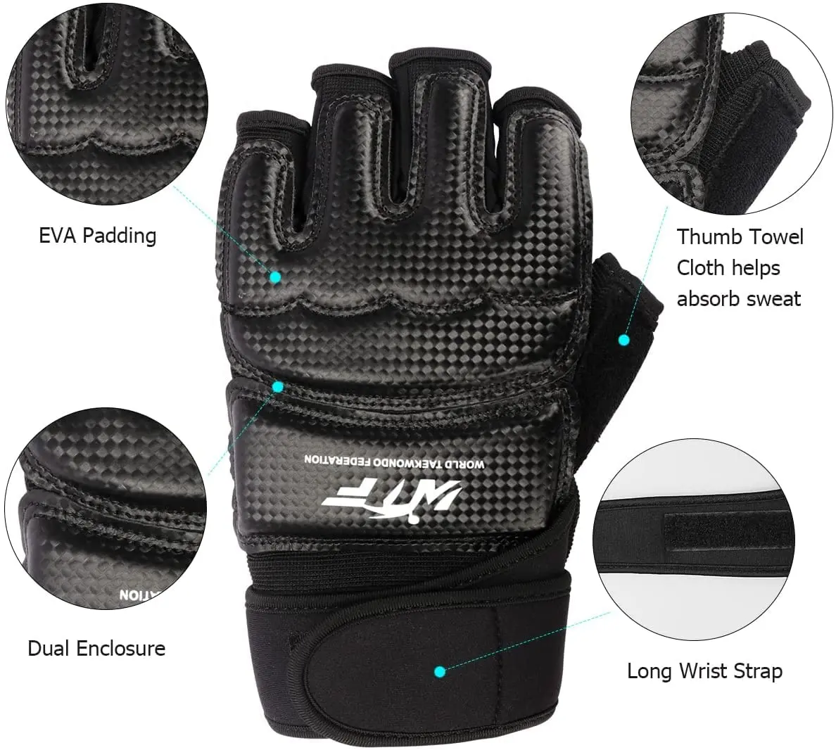LangRay Boxing Gloves Medium | Breathable Impact Protection for Martial Arts - view 2