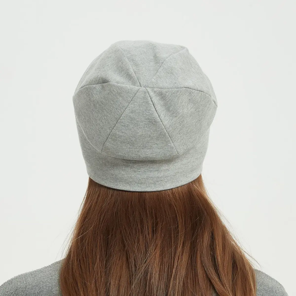 Radia Smart EMF Protection Slouch Beanie Grey | 5G Blocking RF Shielding Hat - view 5