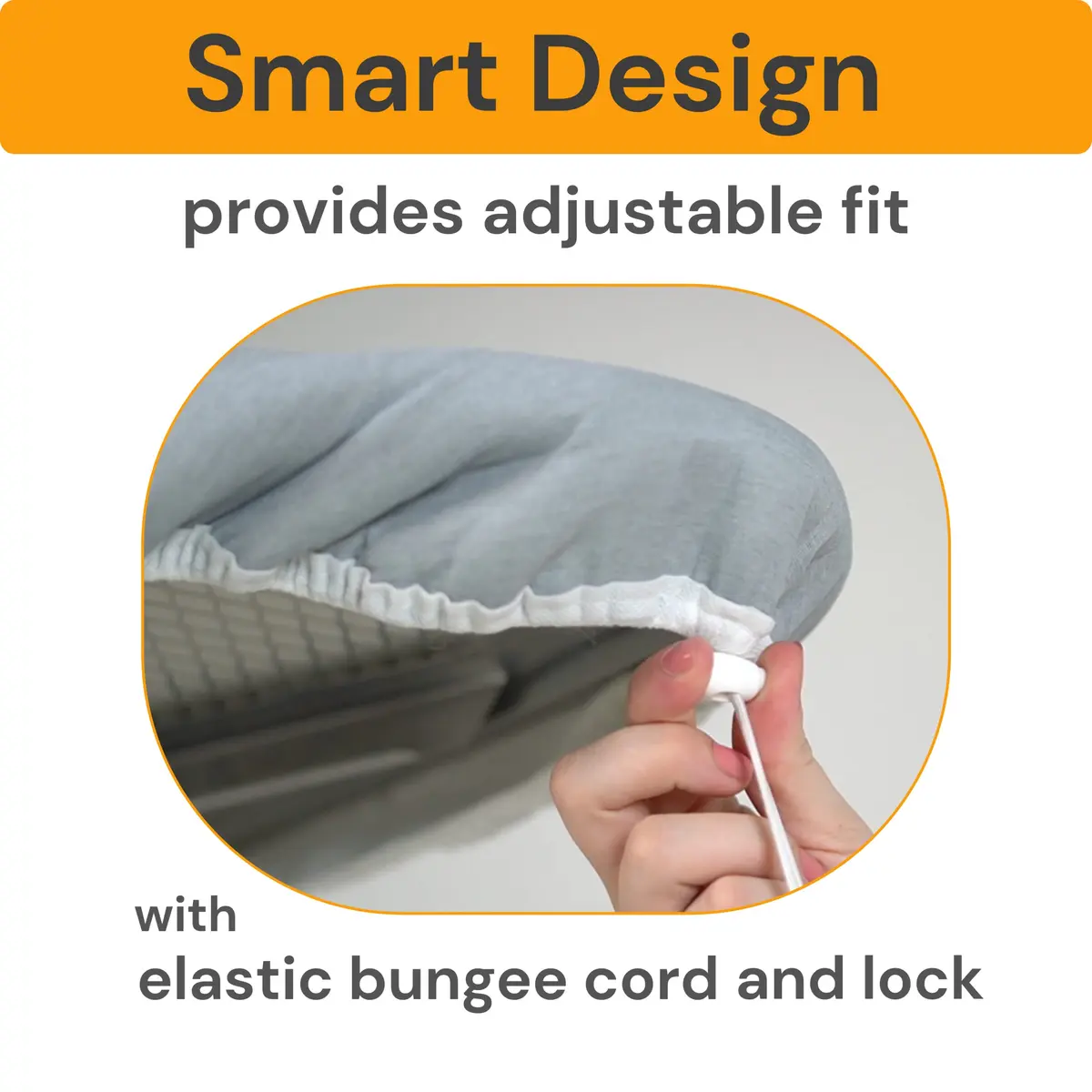SAVUK Ironing Board Cover and Pad 18"x53" | Heat Reflective, Thick Padding, Non Stick - view 5