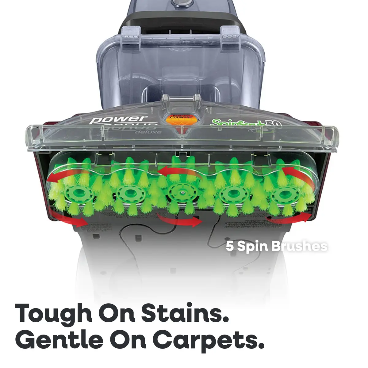 Hoover PowerScrub XL Pet Carpet Cleaner Machine for Carpet and Upholstery | Deep Stain Removal & Fast Drying - view 5