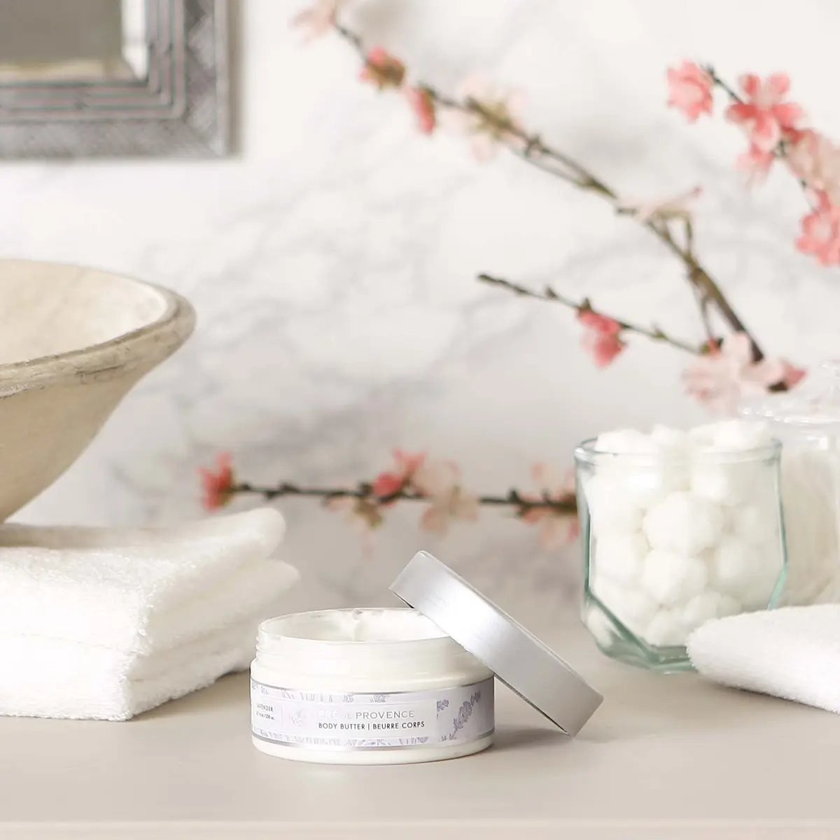 Pre de Provence Shea Butter Body Butter 200ml (6.7 Fl Oz) | Soothing & Hydrating Emollient Cream for Women - view 4
