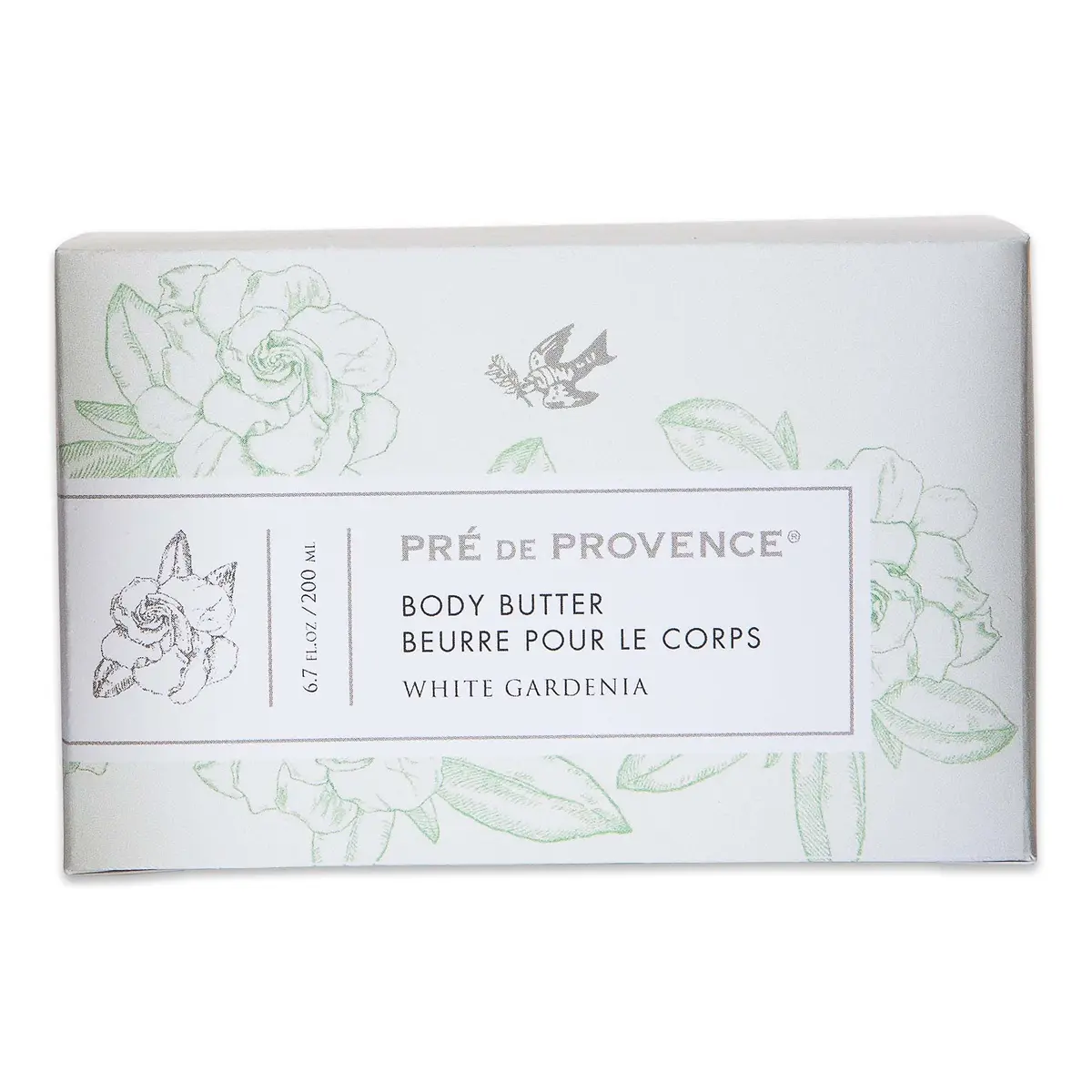 Pre de Provence Shea Butter Enriched Body Butter 200ml (6.7 Fl Oz) | White Gardenia Scent - view 2