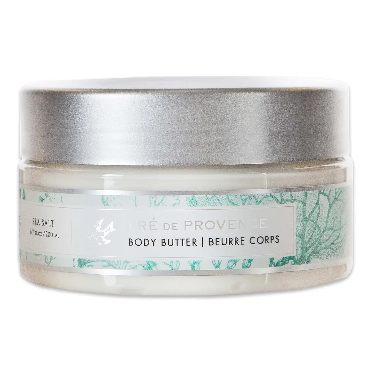 Pre de Provence Shea Butter Body Butter Sea Salt 195.6 ml (6.7 Fl Oz) | French Artisanal Skincare - main product image