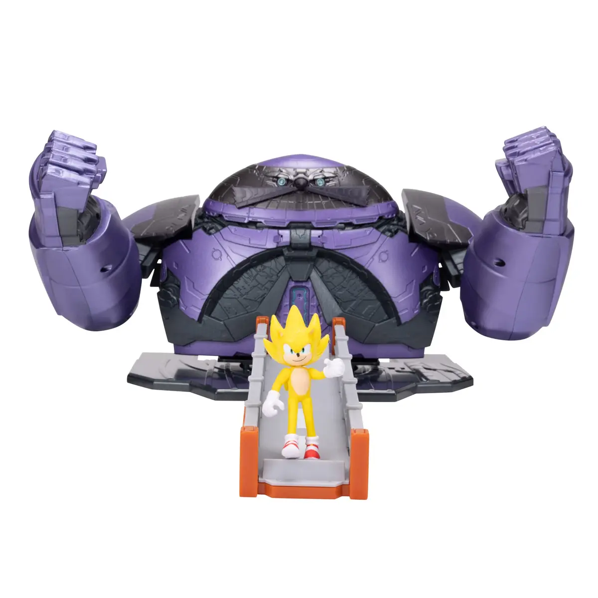 Sonic The Hedgehog 2 Movie Giant Eggman Robot Playset | 2.5" Action Figure Battle Set for Kids - main product image